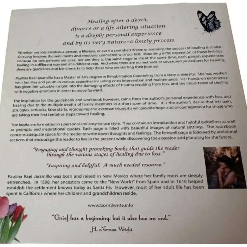 A Time To Heal Grief Recovery Guide and Workbook by Paulina Rael Jaramillo, M.A.